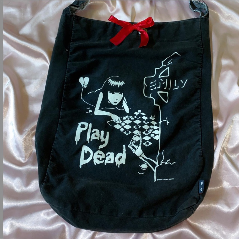 Emily the strange tote bag